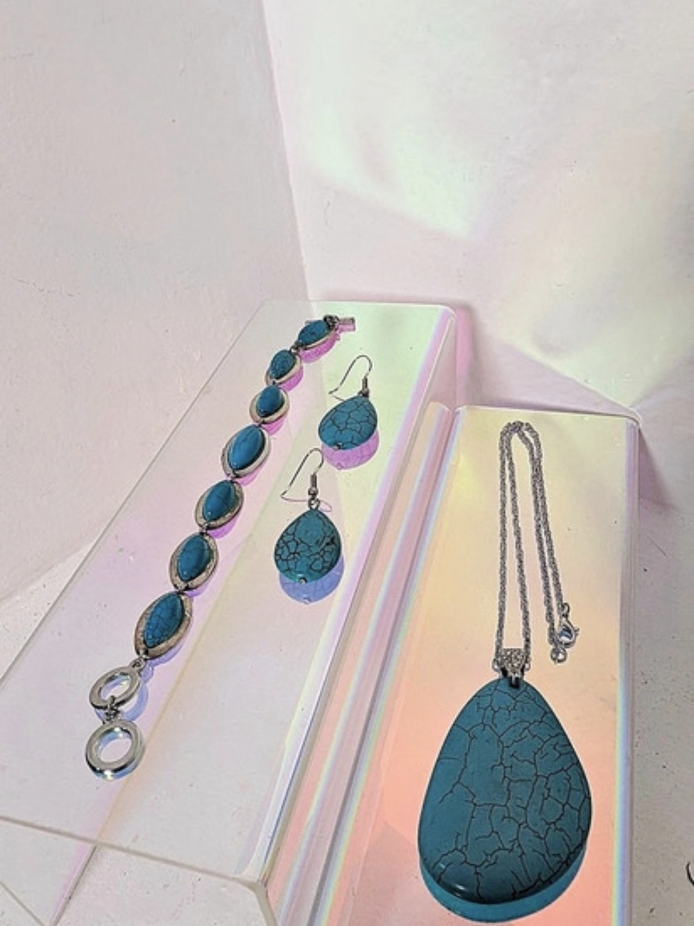 Turquoise Statement Jewelry Set